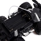 Джип радиоуправляемый «Полиция», работает от батареек, цвет чёрный - фото 4058407
