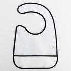 Нагрудник для кормления M&B «Rock star» непромокаемый на липучке, с карманом - Фото 8