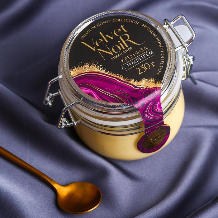 Кремовый мёд Premium collection, с имбирём, 250 г. - Фото 1