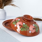 Набор для блинов 7 предметов: 1 шт. блинница, 6 шт. тарелок, с росписью, майский - фото 21228520