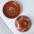 Набор для блинов 7 предметов: 1 шт. блинница, 6 шт. тарелок, с росписью, майский - фото 21228521