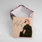 Коробка подарочная квадратная, упаковка, «Girl», 22 х 22 х 12 см - фото 6396416