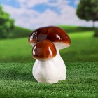 Садовая фигура "Пара белых грибов", керамика, 18х14х18 см - Фото 4