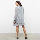 Платье женское MINAKU: Green trend цвет голубой, р-р 48 - фото 27452062