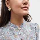 Платье женское MINAKU: Green trend цвет голубой, р-р 48 - фото 27452063