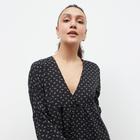 Платье женское короткое летнее MINAKU: Green trend, чёрное, размер 48 - Фото 5