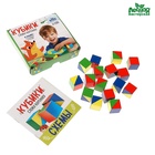 Кубики деревянные «Сложи картинку», 16 кубиков, задания в комплекте - Фото 2