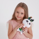 Мягкая игрушка с пайетками «Зайка Мила», 26 см х 9 см х 15 см - Фото 3