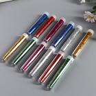 Глиттер (набор 12 шт.) «Пудра яркая», в тюбике 3 г - Фото 4