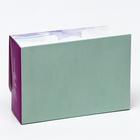 Подарочная коробка сборная с окном "Весенние краски", 16,5 х 11, 5 х 5 см - Фото 3