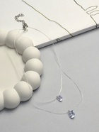 Кулон на леске «Двойной лёд», белый, 40 см - Фото 8