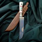 Нож Пчак Шархон - рукоять эбонит, клинок 17см - Фото 5