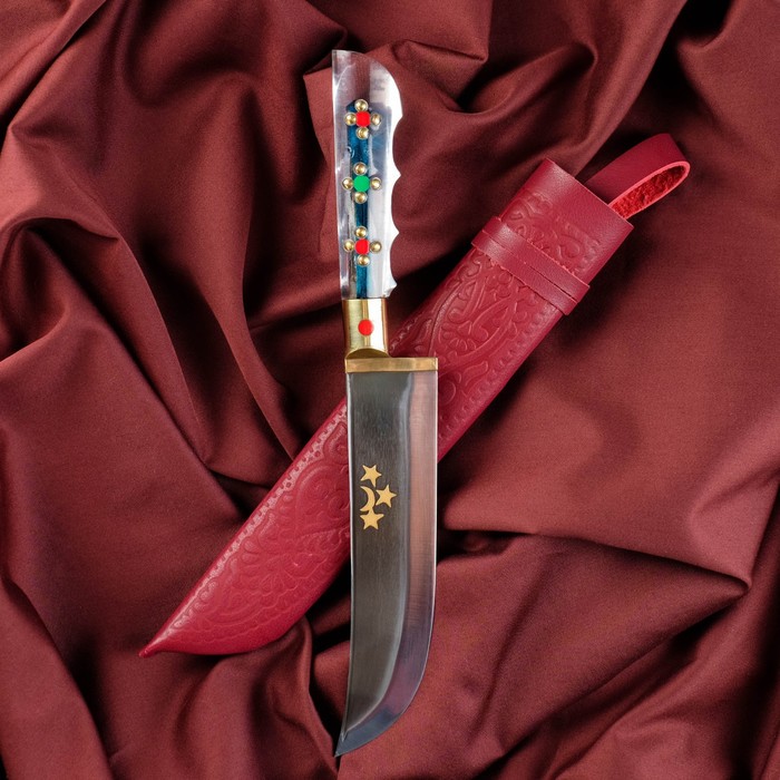 Нож Пчак Шархон - рукоять эбонит (15-27см) - Фото 1