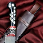 Нож Пчак Шархон - рукоять кость, клинок 17см - Фото 6