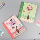 Фотоальбом магнитный на 20 листов «Ромашка объемная», 29×24.5×2.5 см, МИКС - Фото 3