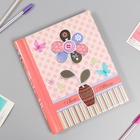 Фотоальбом магнитный на 20 листов «Ромашка объемная», 29×24.5×2.5 см, МИКС - Фото 5