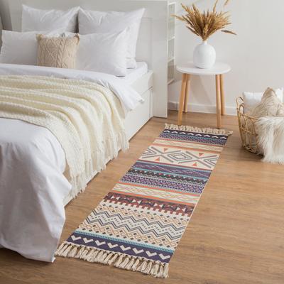 Ковёр «Этель. Грани», 60×180 см, хлопок 50%