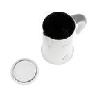 Капучинатор Kitfort КТ-709, 450 Вт, 0.45 л, 3 режима, 2 насадки, белый - фото 51344849