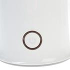 Капучинатор Kitfort КТ-709, 450 Вт, 0.45 л, 3 режима, 2 насадки, белый - фото 51344850