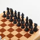 Шахматы 32 х 32 см, доска и фигуры пластик, h-от 4 до 7 см, d-2.6 см, поле для нард - фото 4058434