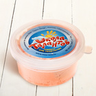 Песок для лепки в банке, 80 г, цвет оранжевый - Фото 1