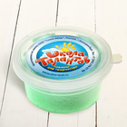 Песок для лепки в банке, 80 г, цвет зелёный - Фото 1