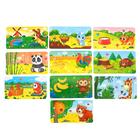 Парные пазлы «Кто что ест?», 10 пазлов, 20 деталей - Фото 2