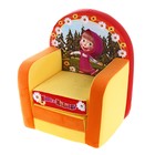 Мягкая игрушка "Кресло-кровать Маша и Медведь" - Фото 1