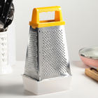 Тёрка «Профи», 4 грани, контейнер,с пластиковой ручкой, 10×12,5×25 см, цвет МИКС - Фото 7