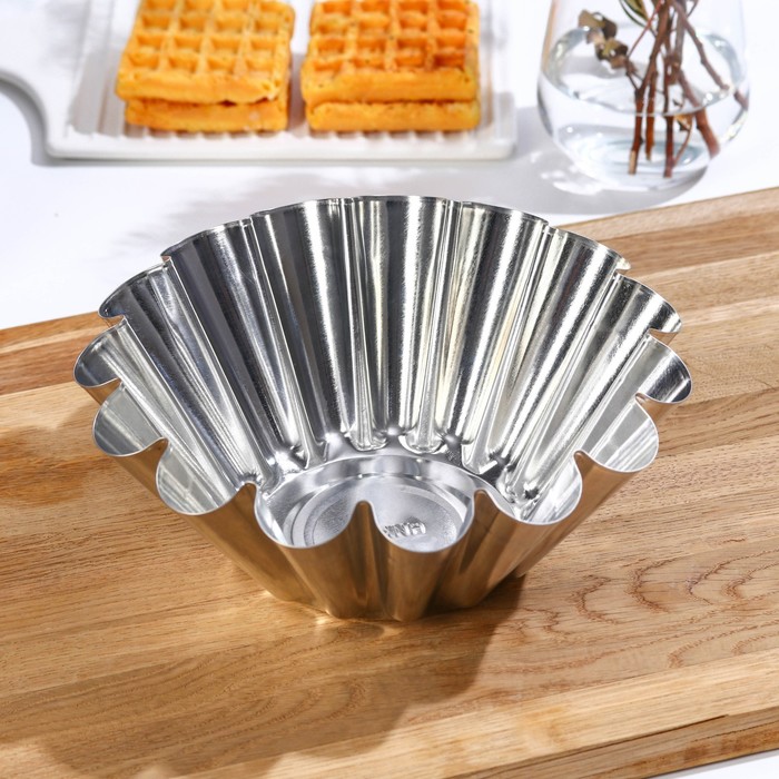 Форма для выпечки кулича «Классика», d=21 см, h= 8,2 см - Фото 1