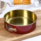 Форма для выпечки и выкладки с регулировкой размера «Никис», d=22 см, h=7,5 см, антипригарное покрытие, цвет МИКС - Фото 14