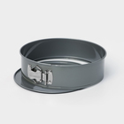 Форма для выпечки и выкладки с регулировкой размера «Никис», d=22 см, h=7,5 см, антипригарное покрытие, цвет МИКС - Фото 3