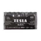 Батарейка алкалиновая Tesla Black, AAA, LR03-24S, 1.5В, спайка, 24 шт. - Фото 1