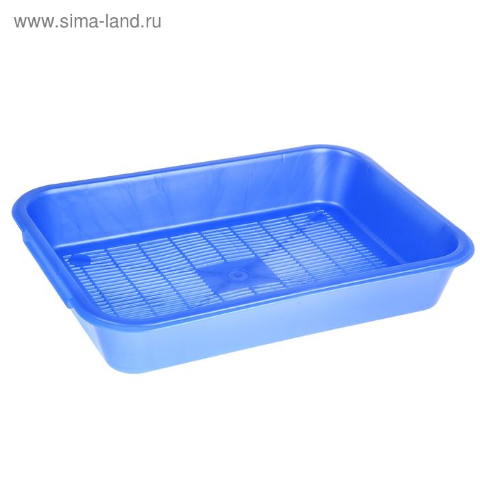 Туалет с сеткой №1 перламутровый, 36 х 26 х 6,5 см микс цветов - Фото 1