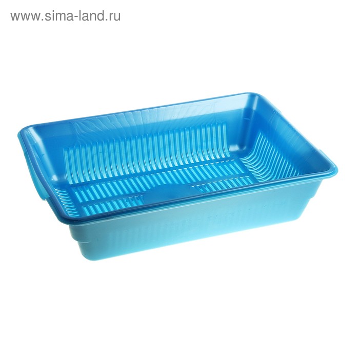 Туалет с сеткой №2 перламутровый, 36 х 25,5 х 9 см микс цветов - Фото 1