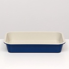 Туалет средний с сеткой 36×26×6.5 см, синий/бежевый - Фото 3