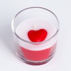 Свеча ароматическая в стакане "I love you", 60 г - Фото 4