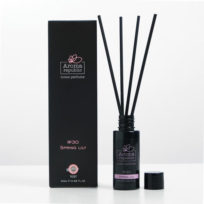 Диффузор ароматический AROMA REPUBLIC, 20 мл, "Spring lily", ландыш и тархун - Фото 1