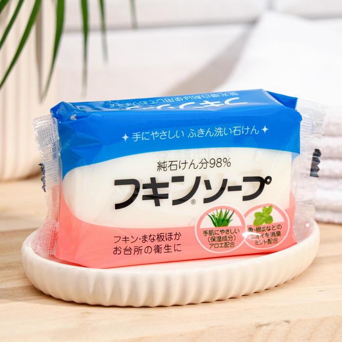 Кухонное хозяйственное мыло, Fukin Soap, с мятой / кусок 135 г / 24 - Фото 1