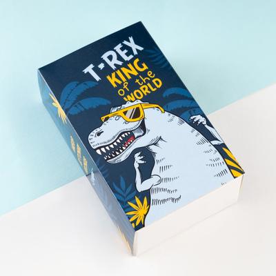 Носки для мальчика KAFTAN T-REX, набор 3 пары, размер 14-16