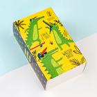 Носки детские KAFTAN «Крокодил», набор 3 пары, р-р 16-18 - фото 46040889