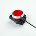 Фонарь велосипедный передний аккумуляторный, водонепроницаемый, 3 диода, 4 режима - Фото 2