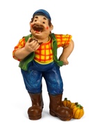 Садовая фигура из полистоуна «Дачник», 54×23×36 см - Фото 4