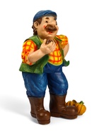 Садовая фигура из полистоуна «Дачник», 54×23×36 см - Фото 5