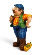 Садовая фигура из полистоуна «Дачник», 54×23×36 см - Фото 9