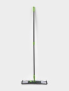 Швабра для мытья пола плоская Доляна, насадка из микрофибры 42×12 см, телескопическая ручка 73-124 см - Фото 1