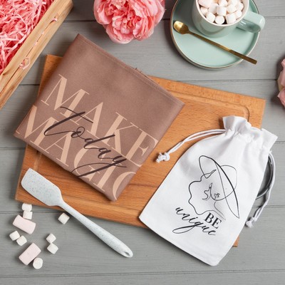 Набор подарочный Make Magic: полотенце 40×73 см, лопатка