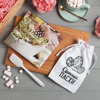 Набор подарочный «Светлой пасхи»: полотенце 40×73 см, лопатка