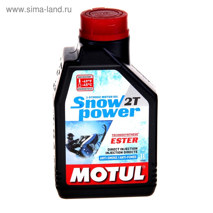 Моторное масло MOTUL Snowpower 2T, 1 л 106599 - Фото 1