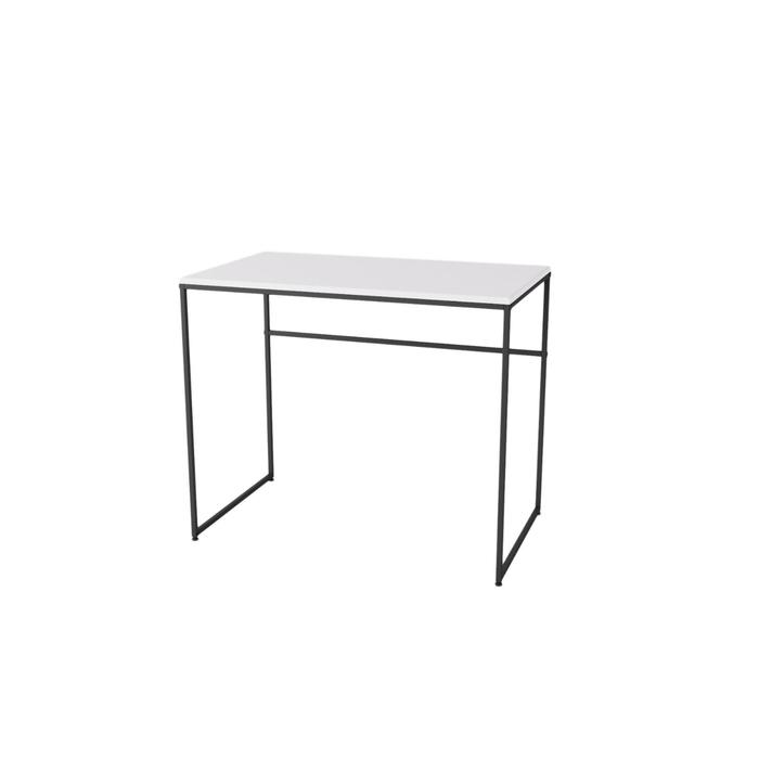 Письменный стол «Компакт», 900 × 530 × 755 мм, металл, МДФ, цвет белый